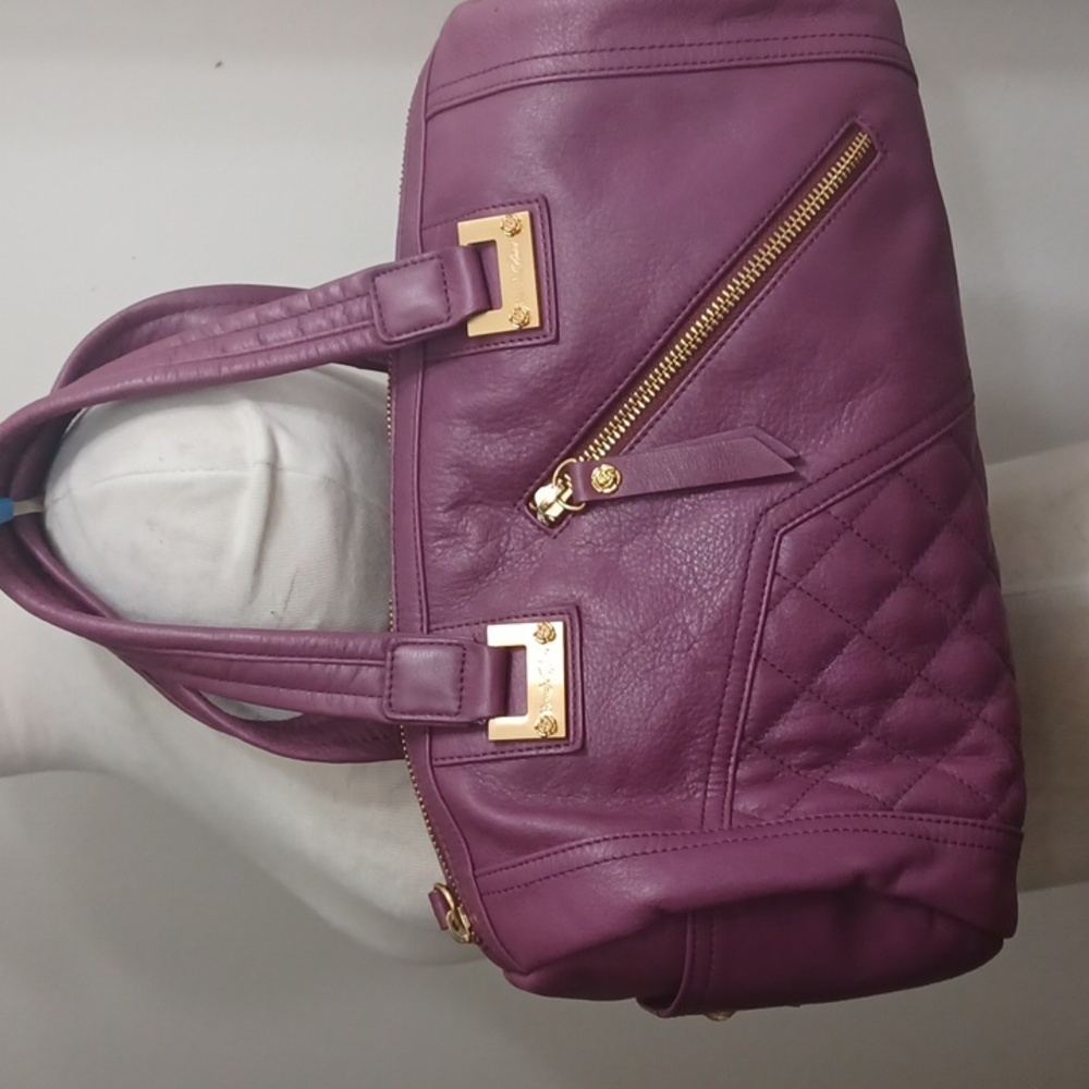 Beautiful Rough Rose's leather top handle bag